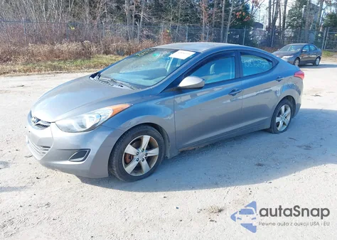 2013 Hyundai Elantra Gls from USA, damaged, VIN 5NPDH4AE3DH353689